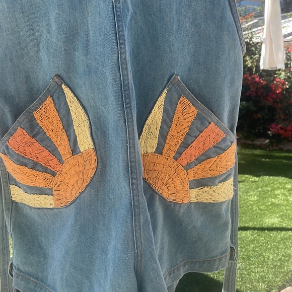 Chasing Unicorns Waiting for the Sun Overalls in Med 🦄🌈 - Picture 3 of 12